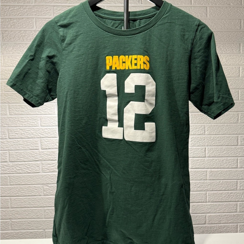 NFL Green and Yellow Packers Short‎ Sleeve Tee